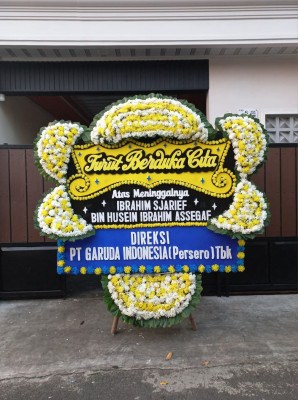Papan Bunga Duka di Kintamani