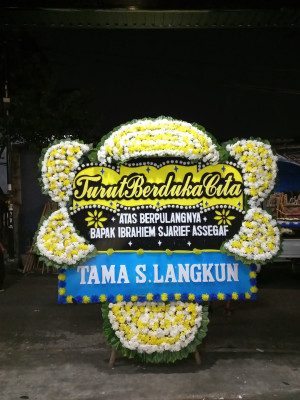 Papan Bunga Duka di Kintamani