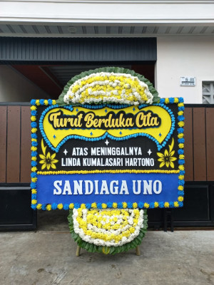 Papan Bunga Duka di Kintamani